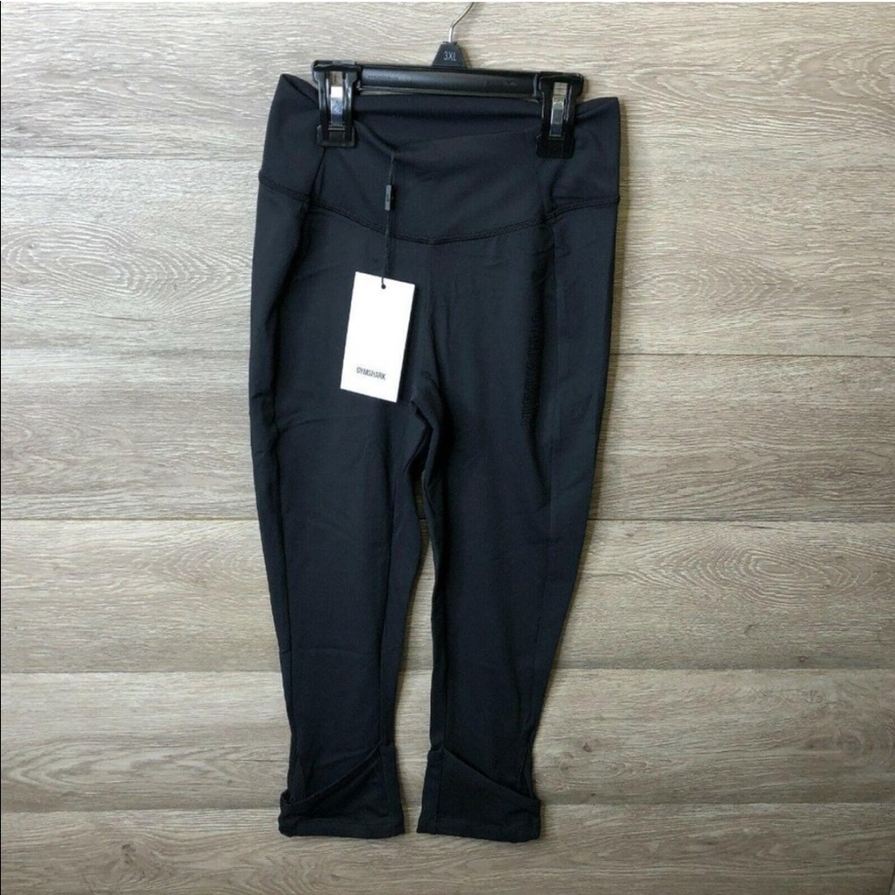 Gymshark Studio Cropped Legging black size XS